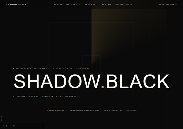 shadow · black